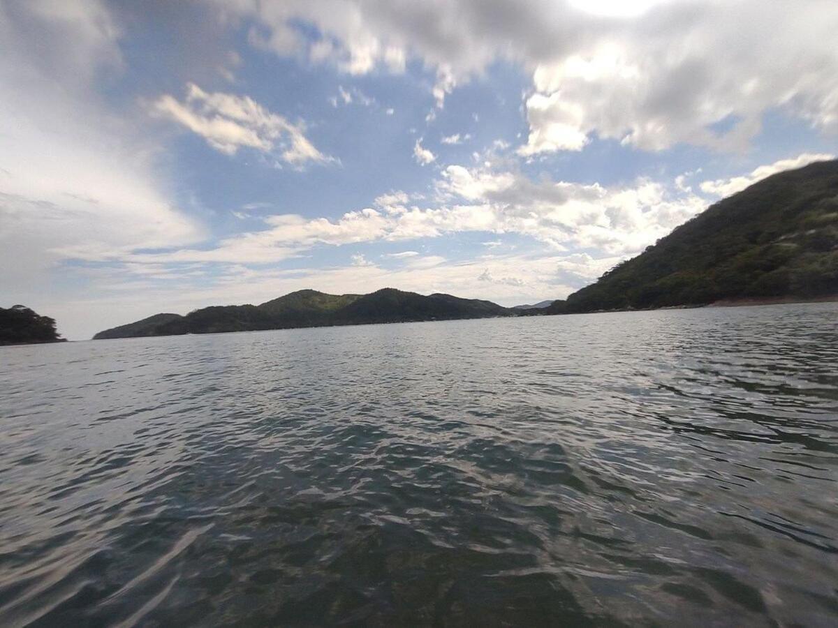 Apartamento Com Ar Cond. Na Praia Grande Ubatuba Kültér fotó